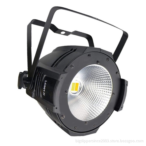 SevenStars PAR lights COB 100w dmx lighting for theater LC001-H 100w cob cool & warm white stage led light